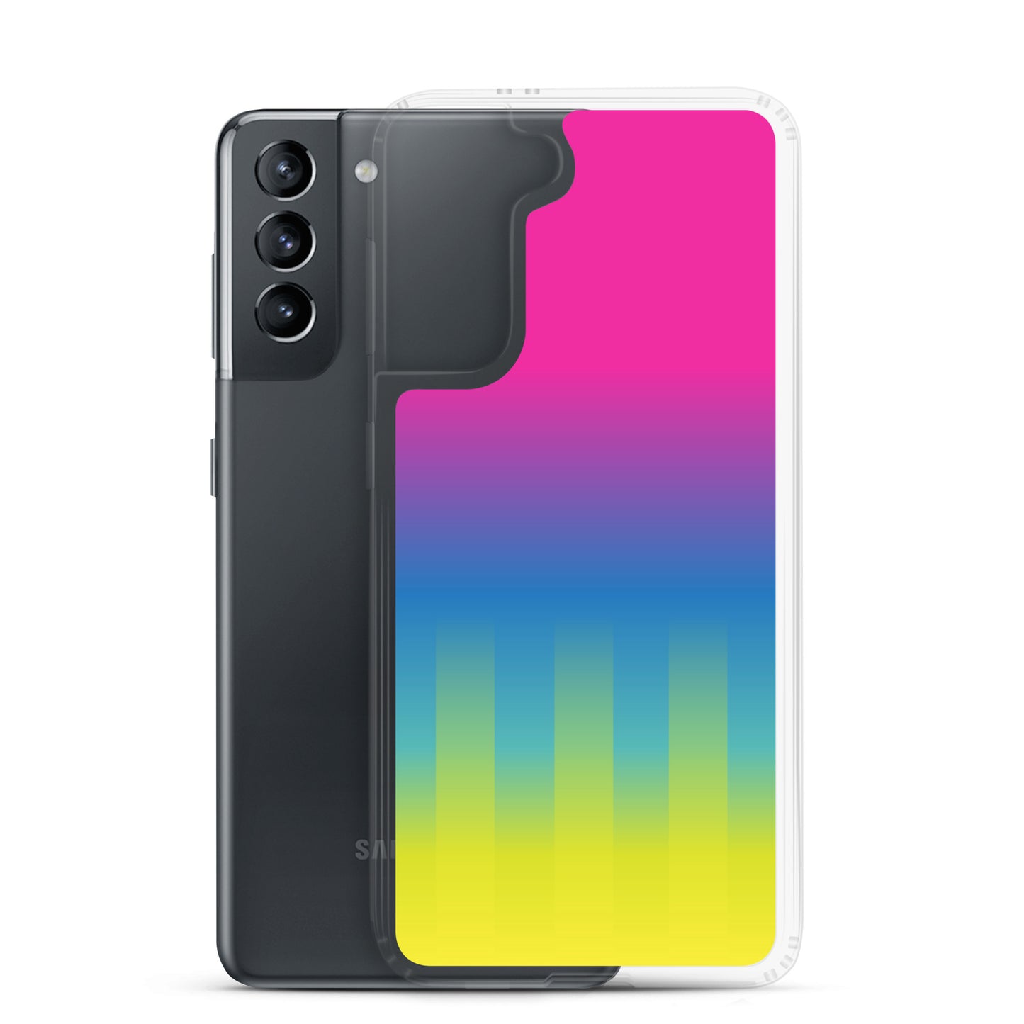 Rainbow - Inspired By Taylor Swift - Sustainably Made Clear Case for Samsung®
