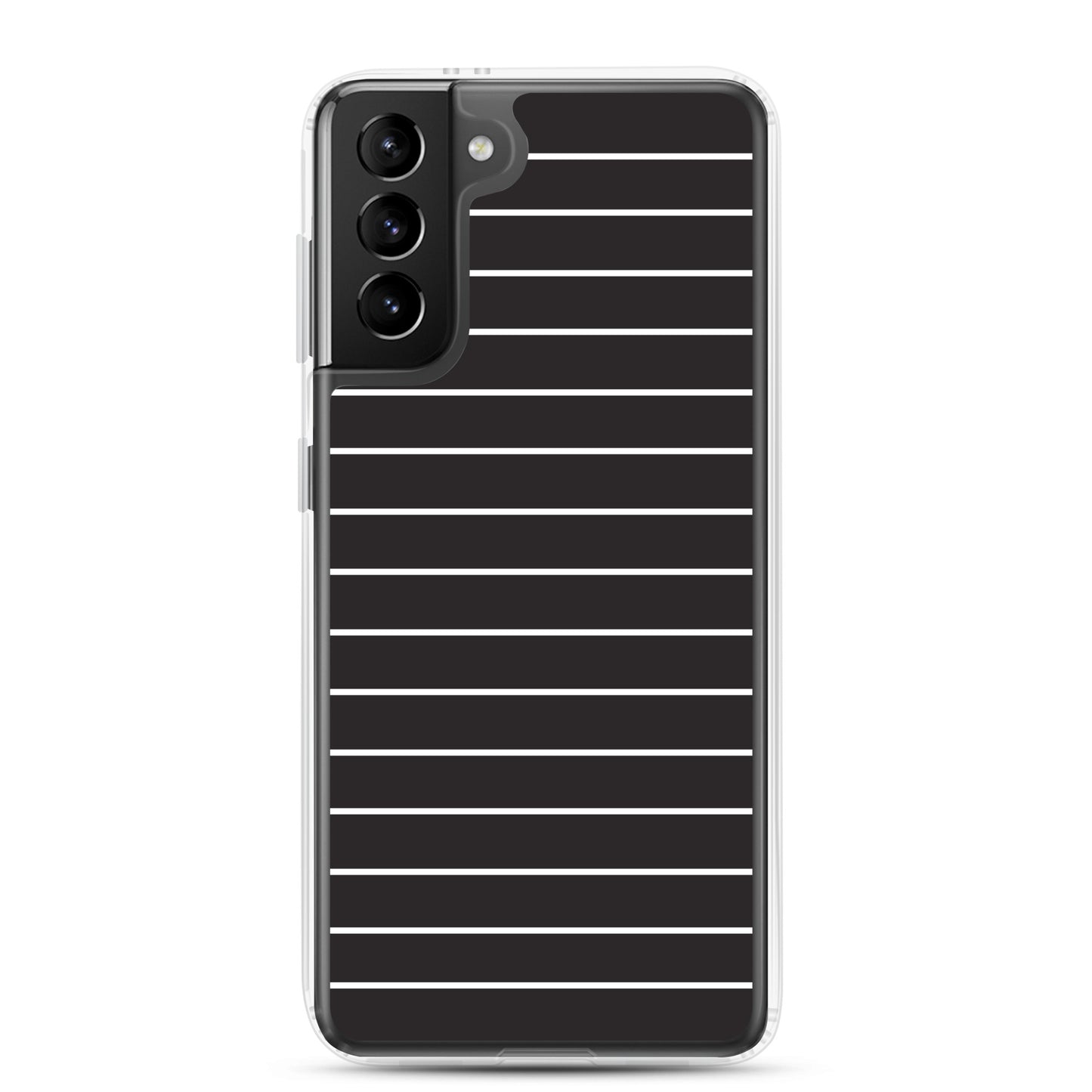 Black Stripes - Inspired By Taylor Swift - Sustainably Made Clear Case for Samsung®
