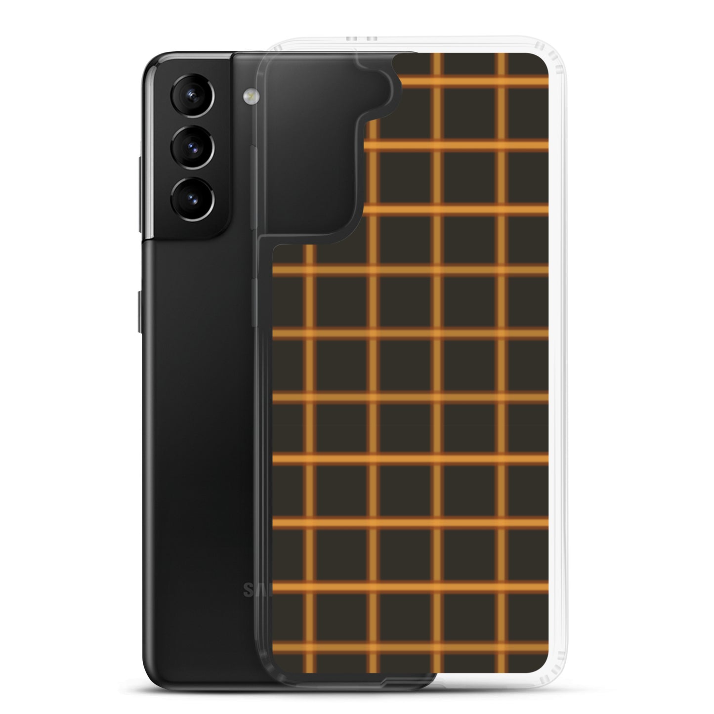 Classic tartan - Inspired By Taylor Swift - Sustainably Made Clear Case for Samsung®