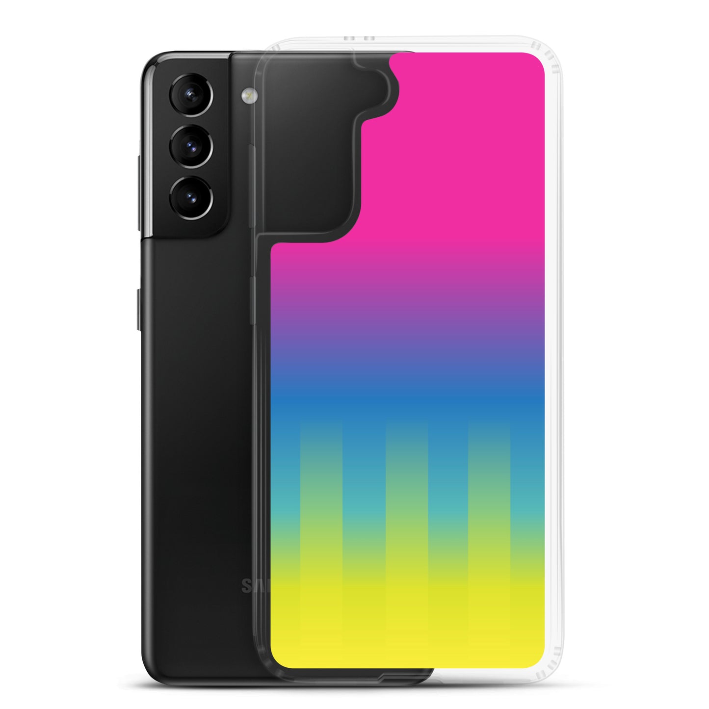 Rainbow - Inspired By Taylor Swift - Sustainably Made Clear Case for Samsung®