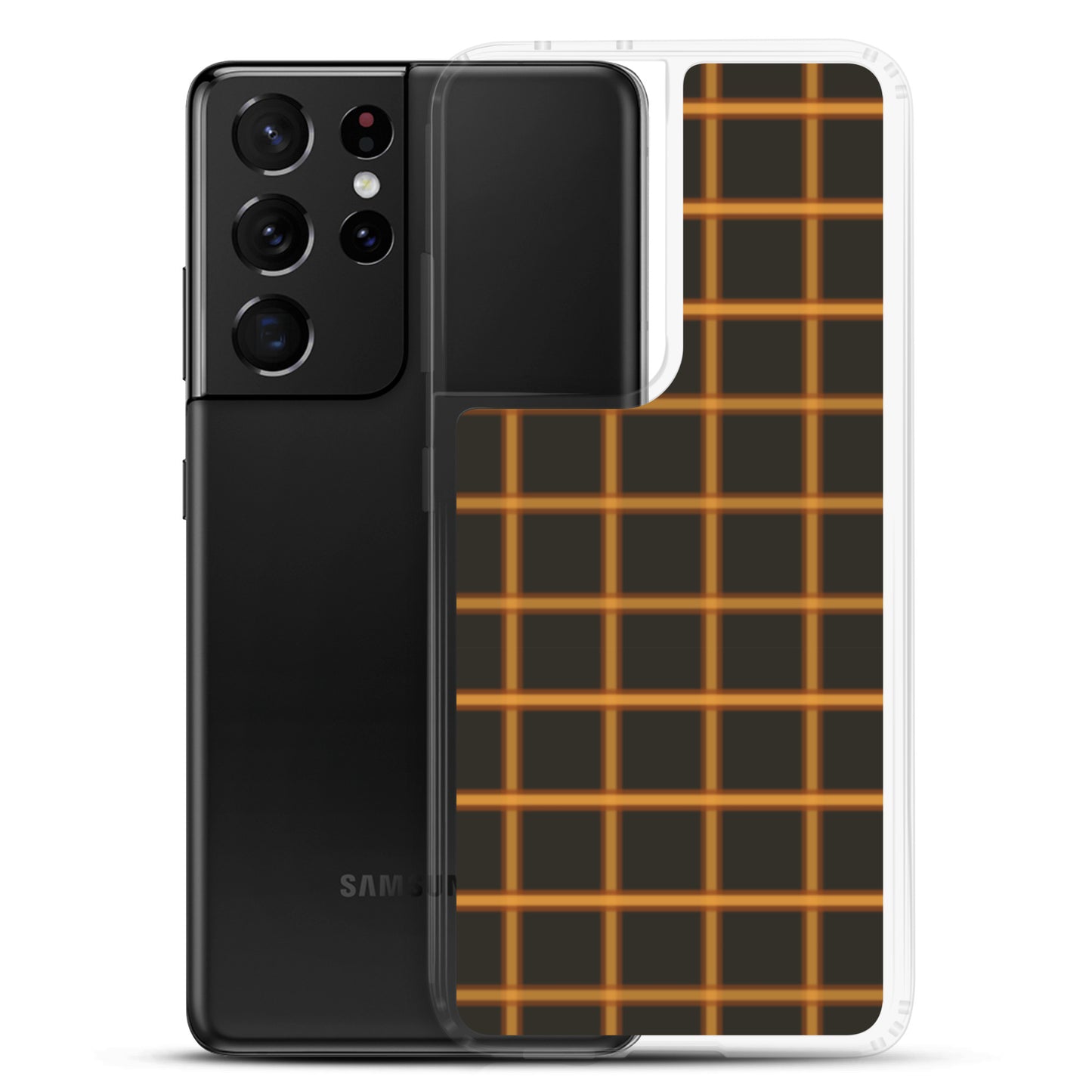 Classic tartan - Inspired By Taylor Swift - Sustainably Made Clear Case for Samsung®