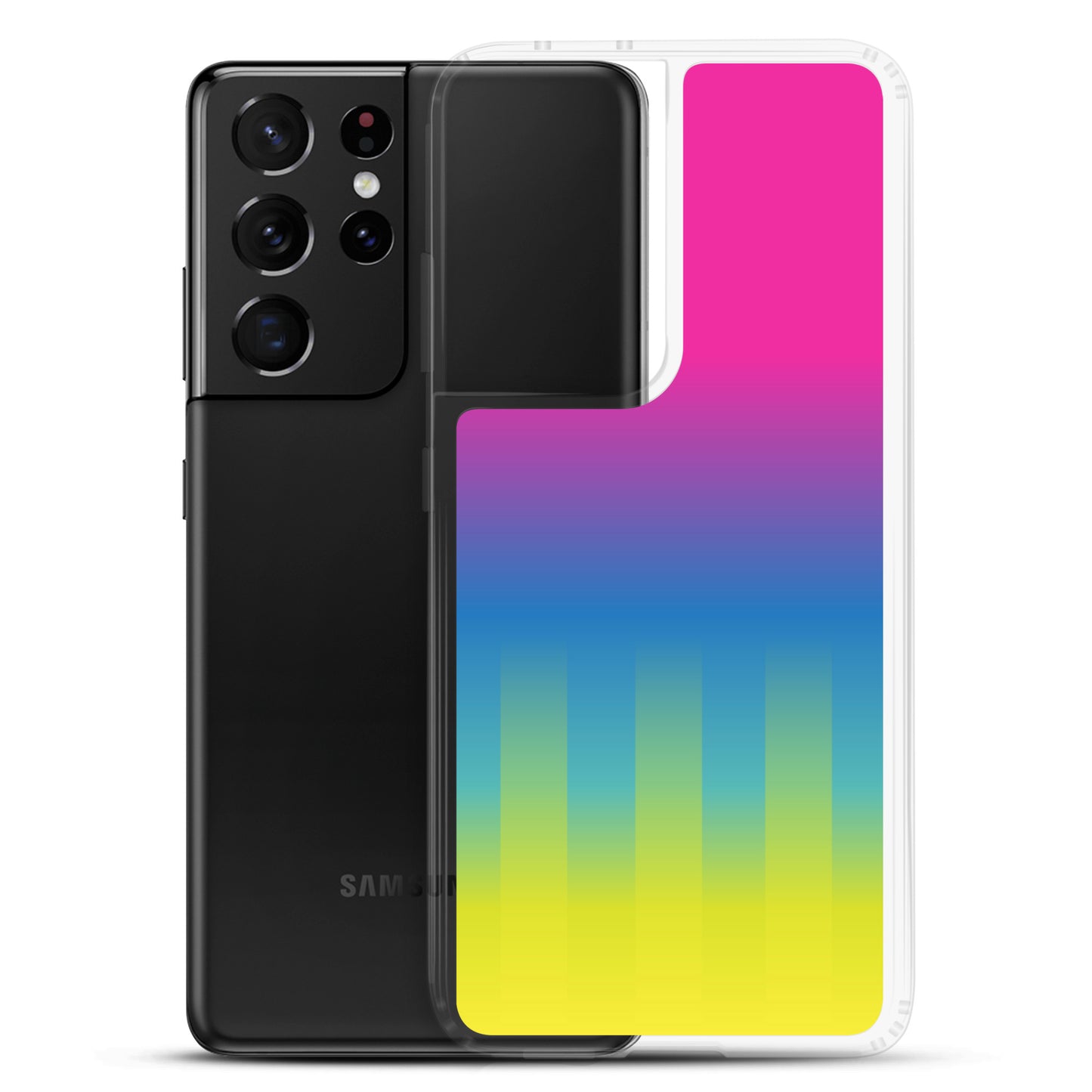 Rainbow - Inspired By Taylor Swift - Sustainably Made Clear Case for Samsung®
