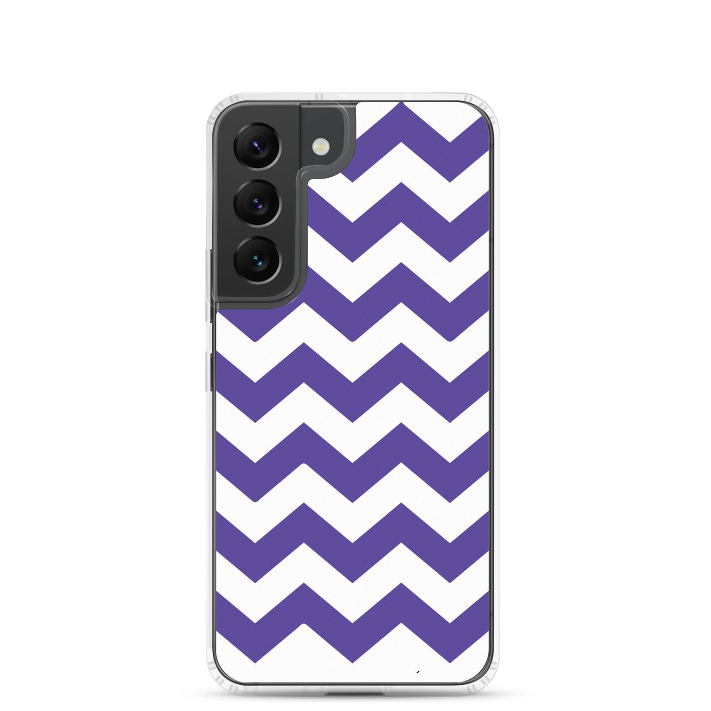 Blue Zigzag - Inspired By Harry Styles - Sustainably Made Clear Case for Samsung®