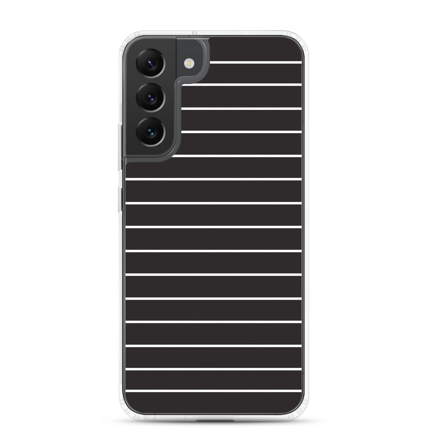 Black Stripes - Inspired By Taylor Swift - Sustainably Made Clear Case for Samsung®