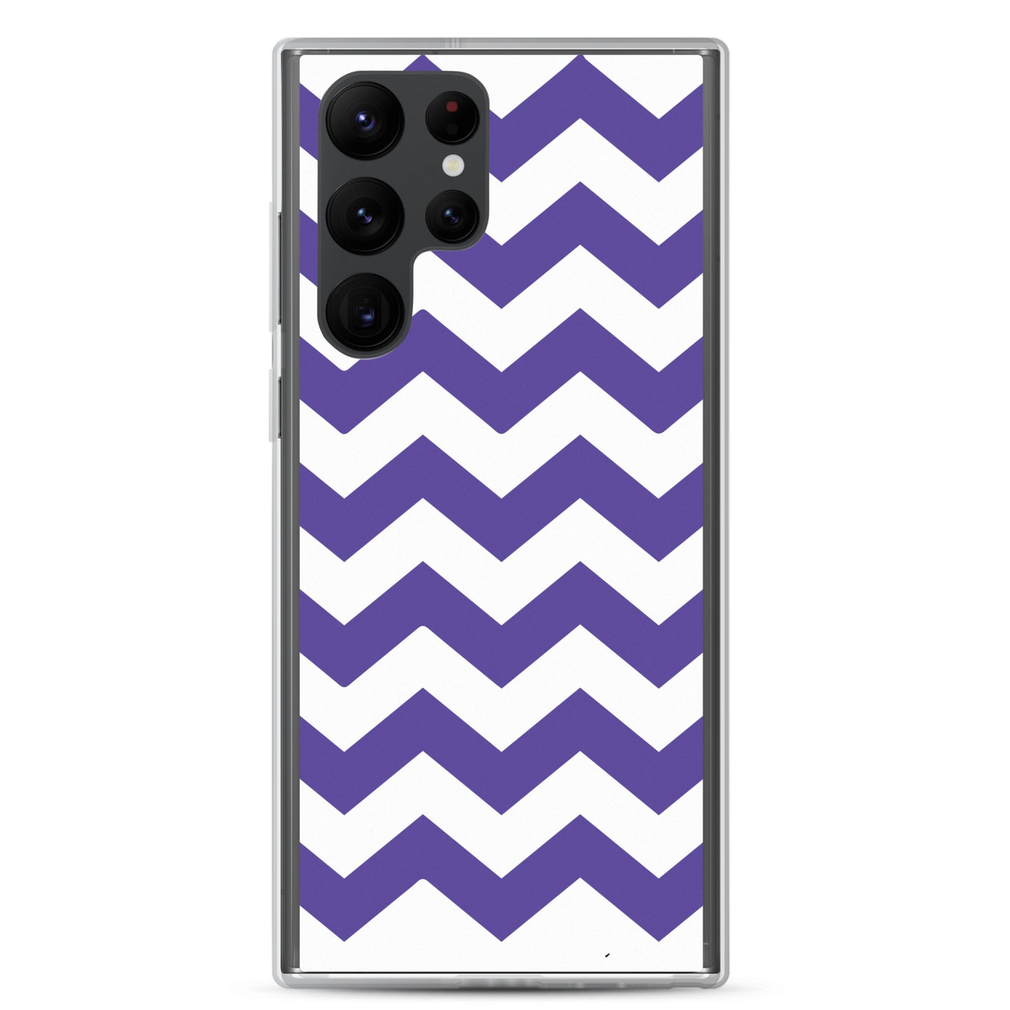 Blue Zigzag - Inspired By Harry Styles - Sustainably Made Clear Case for Samsung®