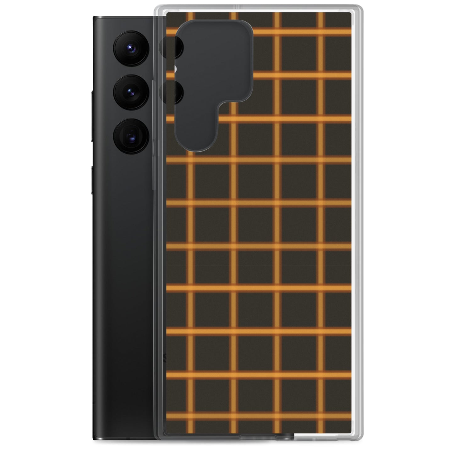 Classic tartan - Inspired By Taylor Swift - Sustainably Made Clear Case for Samsung®