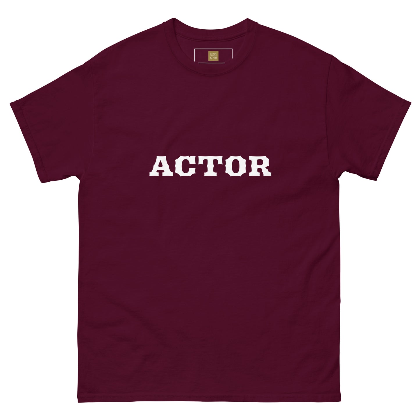 Actor - The Job Collection - Sustainably Made Men's classic tee