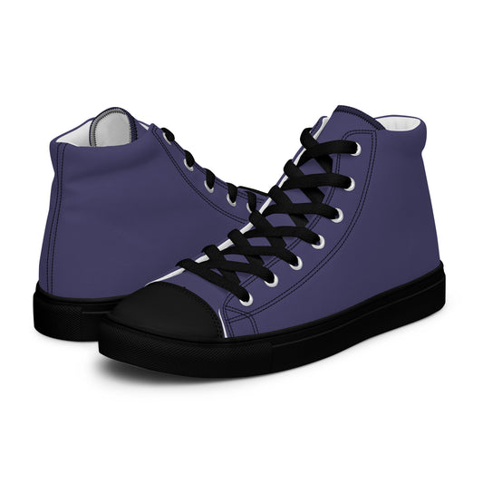 Purple Black - Sustainably Made Men's High Top Canvas Shoes Regular priceRp 1.506.000,00 IDR
