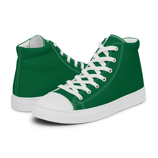 Pine - Sustainably Made Men's High Top Canvas Shoes
