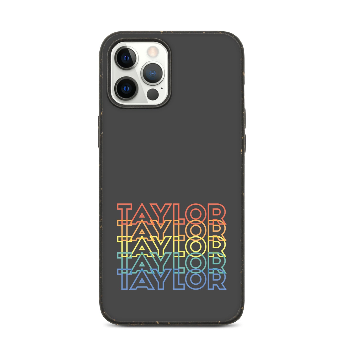 Taylor - Inspired By Taylor Swift - Sustainably Made Speckled Case for iPhone®