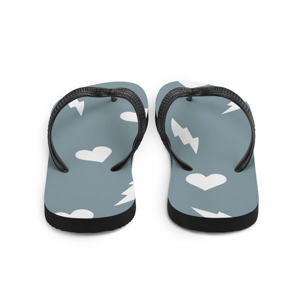 Love and Thunder - Inspired By Taylor Swift - Sustainably Made Flip-Flops