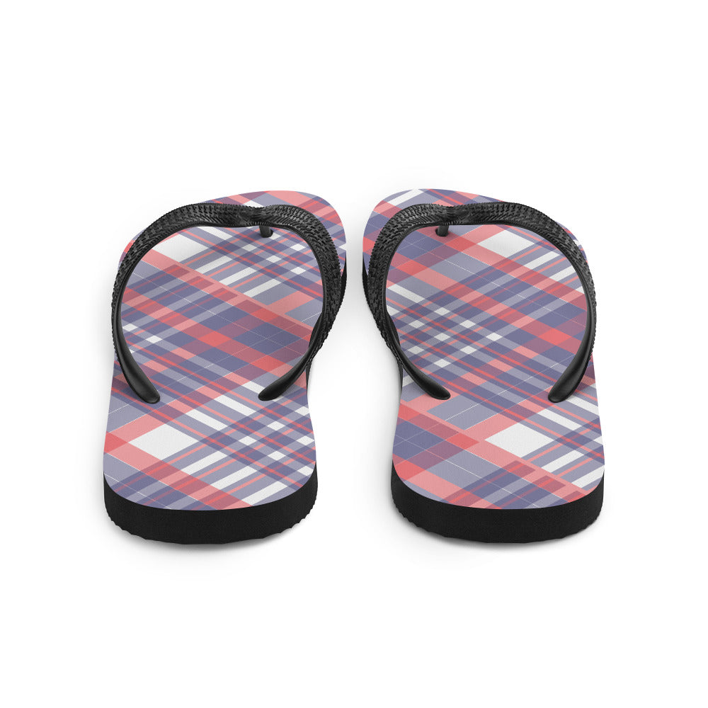 Diagonal Stripes - Inspired By Taylor Swift - Sustainably Made Flip-Flops