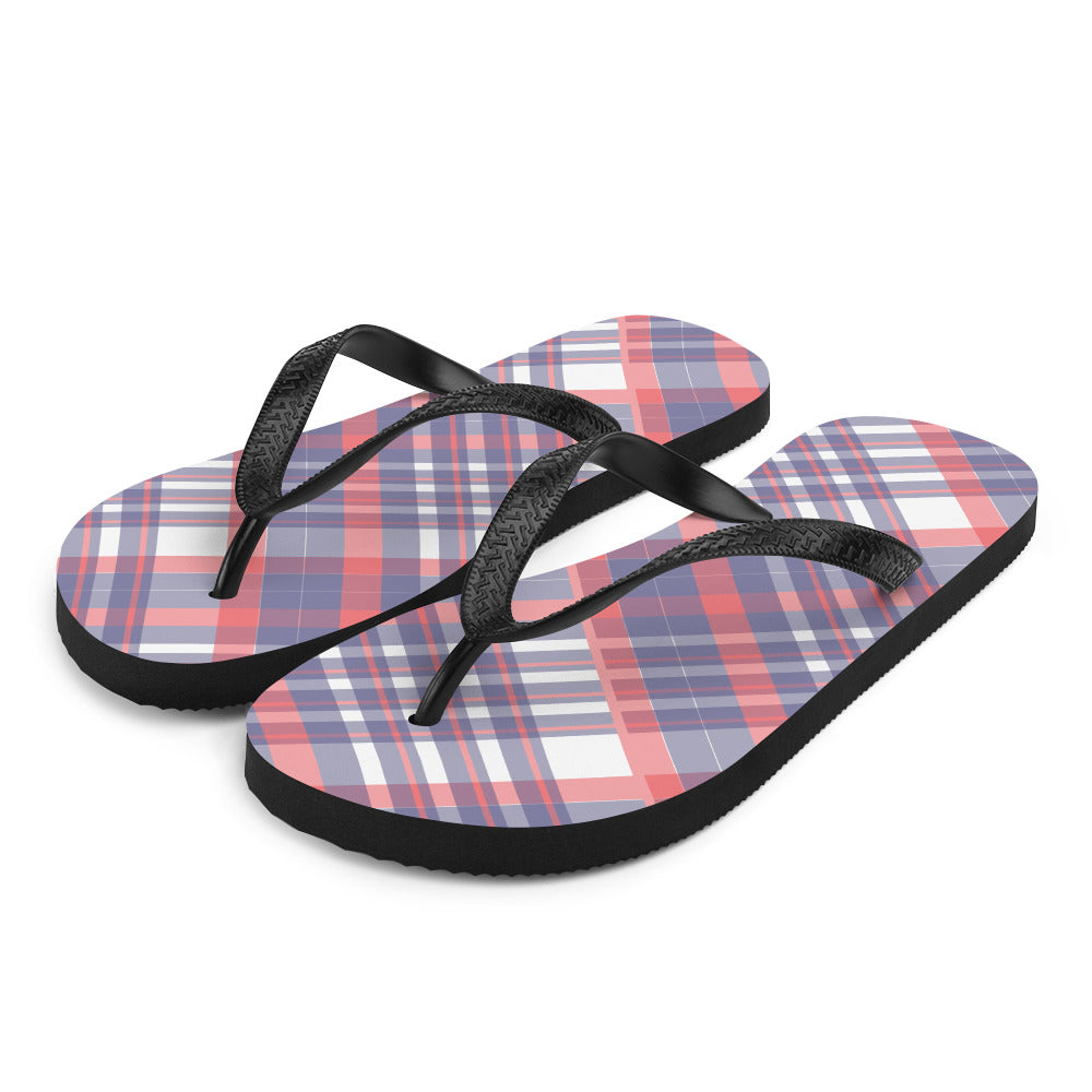 Diagonal Stripes - Inspired By Taylor Swift - Sustainably Made Flip-Flops