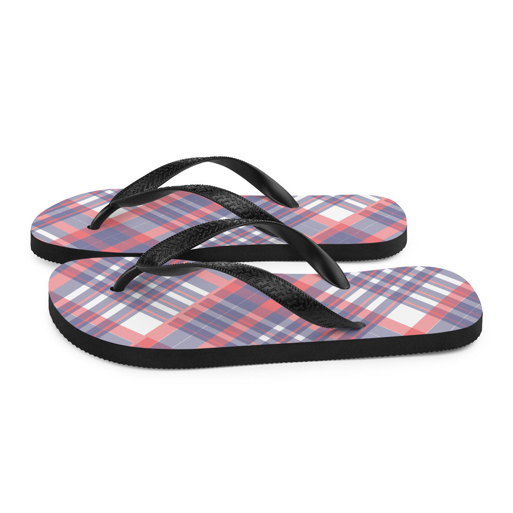 Diagonal Stripes - Inspired By Taylor Swift - Sustainably Made Flip-Flops