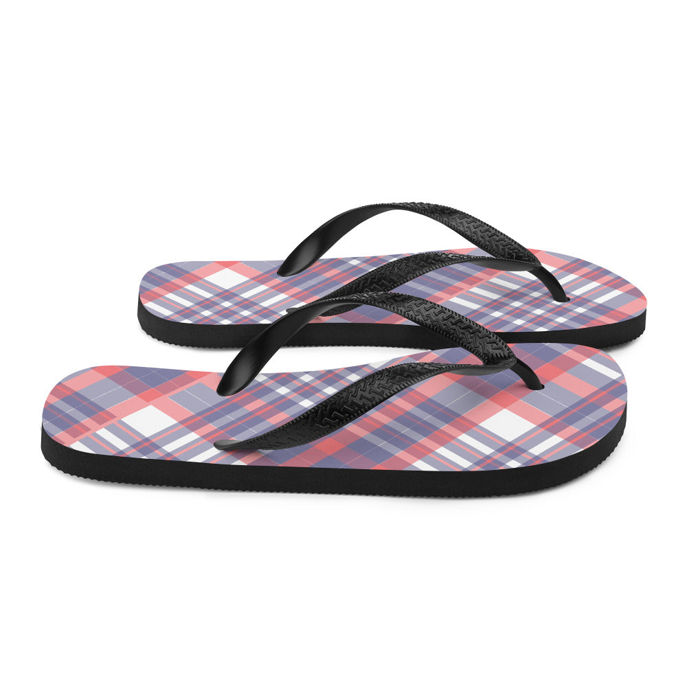 Diagonal Stripes - Inspired By Taylor Swift - Sustainably Made Flip-Flops