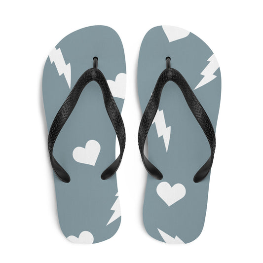 Love and Thunder - Inspired By Taylor Swift - Sustainably Made Flip-Flops