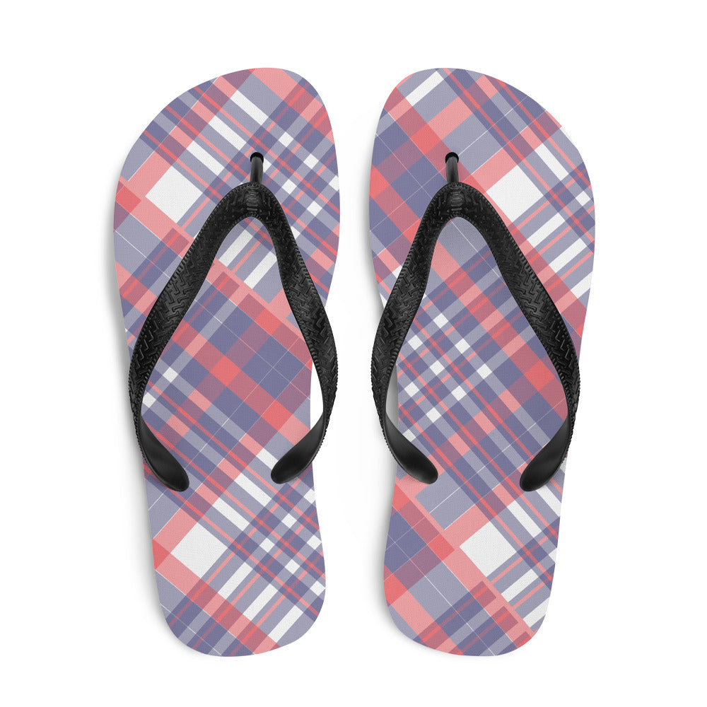 Diagonal Stripes - Inspired By Taylor Swift - Sustainably Made Flip-Flops