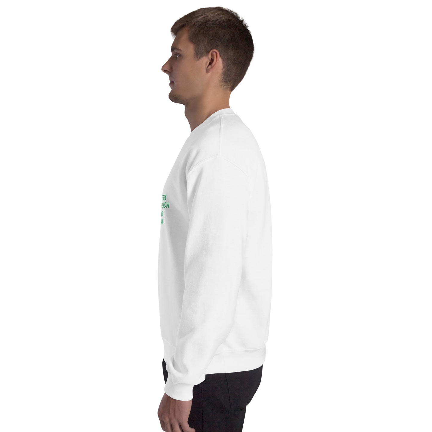 The Time For Action - Sustainably Made Unisex Sweatshirt