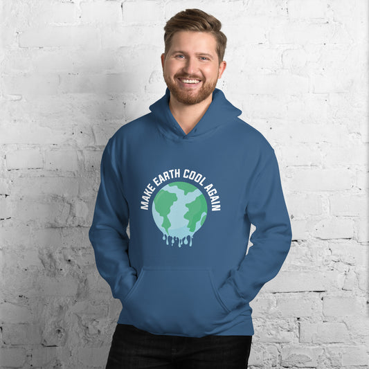 Make Earth Cool Again - Sustainably Made Unisex Hoodie