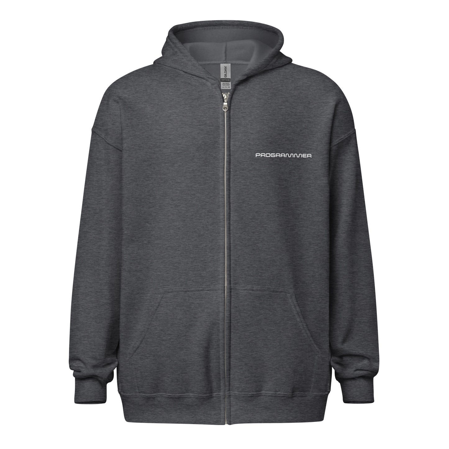 Programmer - The Job Collection - Sustainably Made Unisex heavy blend zip hoodie