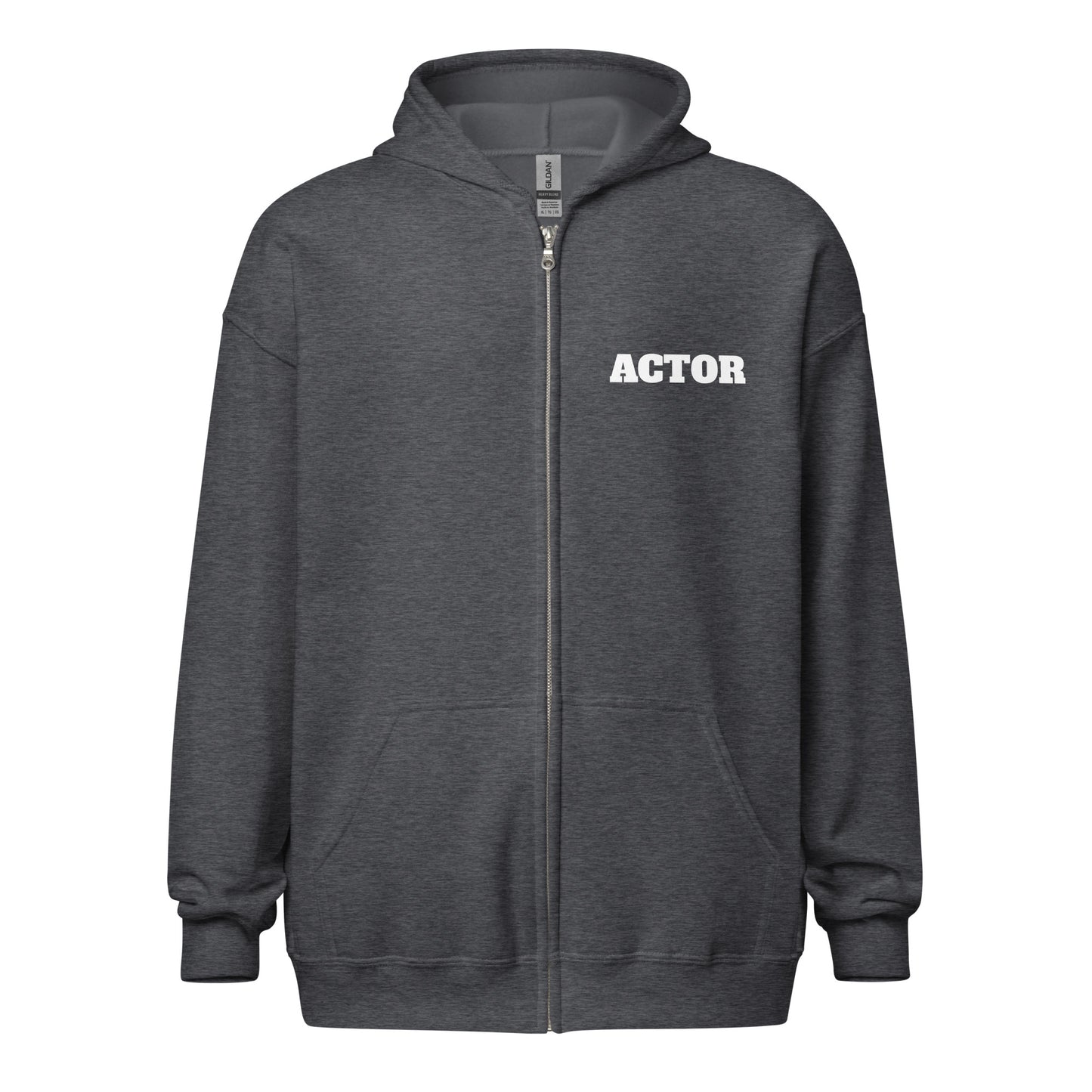 Actor - The Job Collection - Sustainably Made Unisex heavy blend zip hoodie