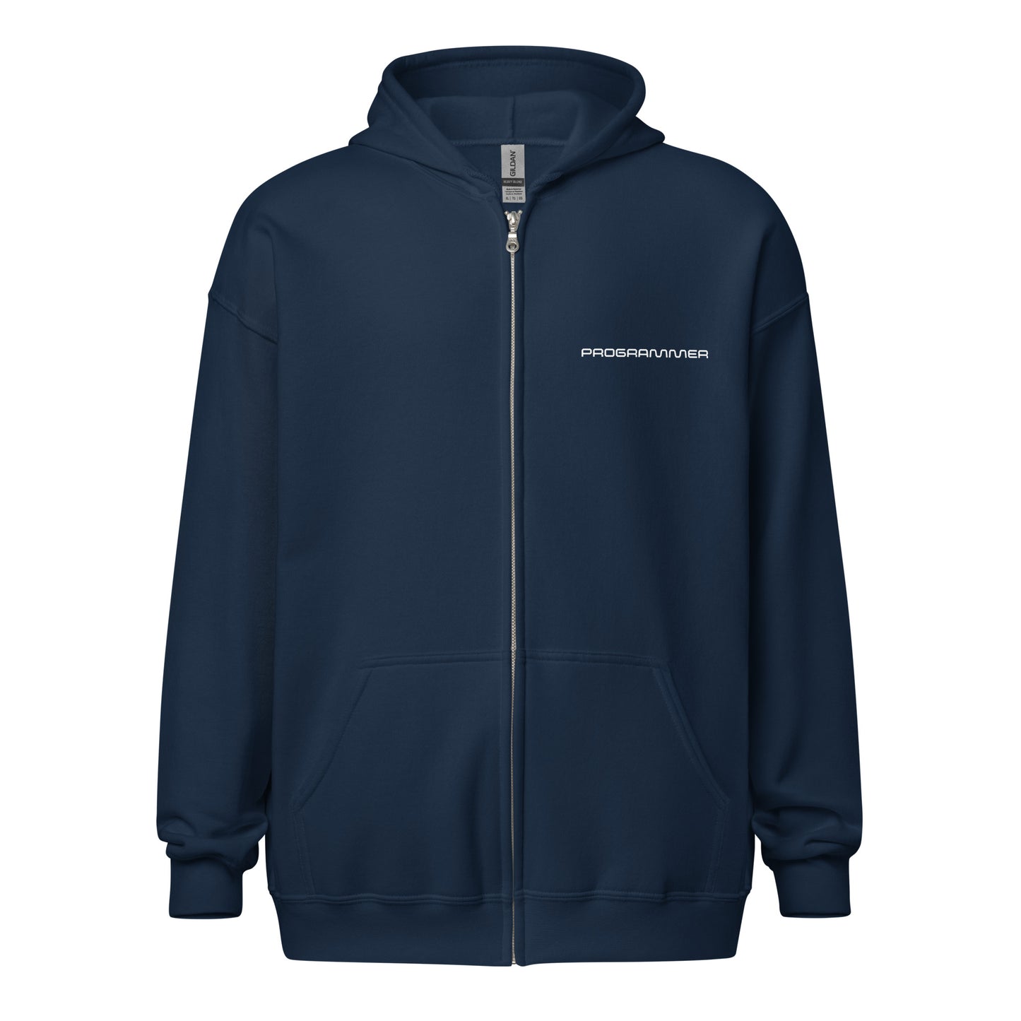 Programmer - The Job Collection - Sustainably Made Unisex heavy blend zip hoodie