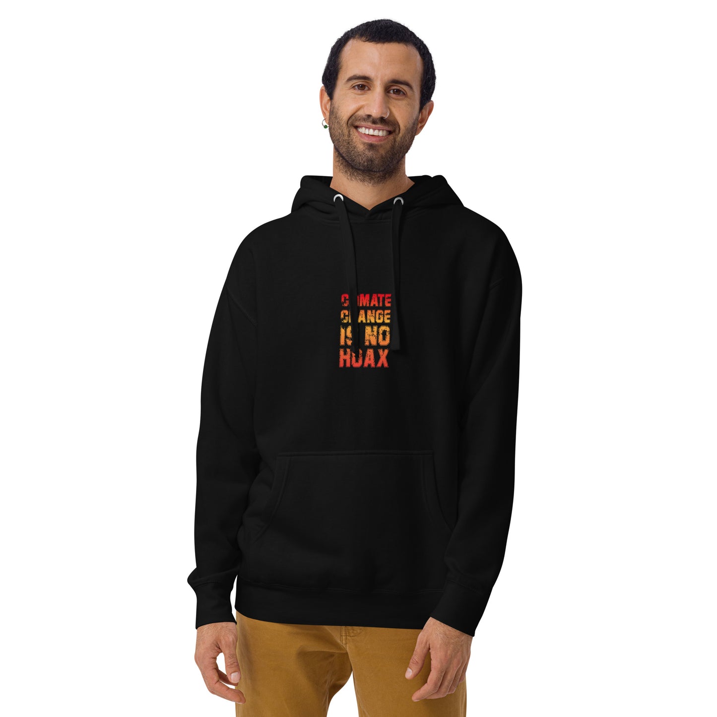 Climate Change Is No Hoax - Sustainably Made Unisex Hoodie