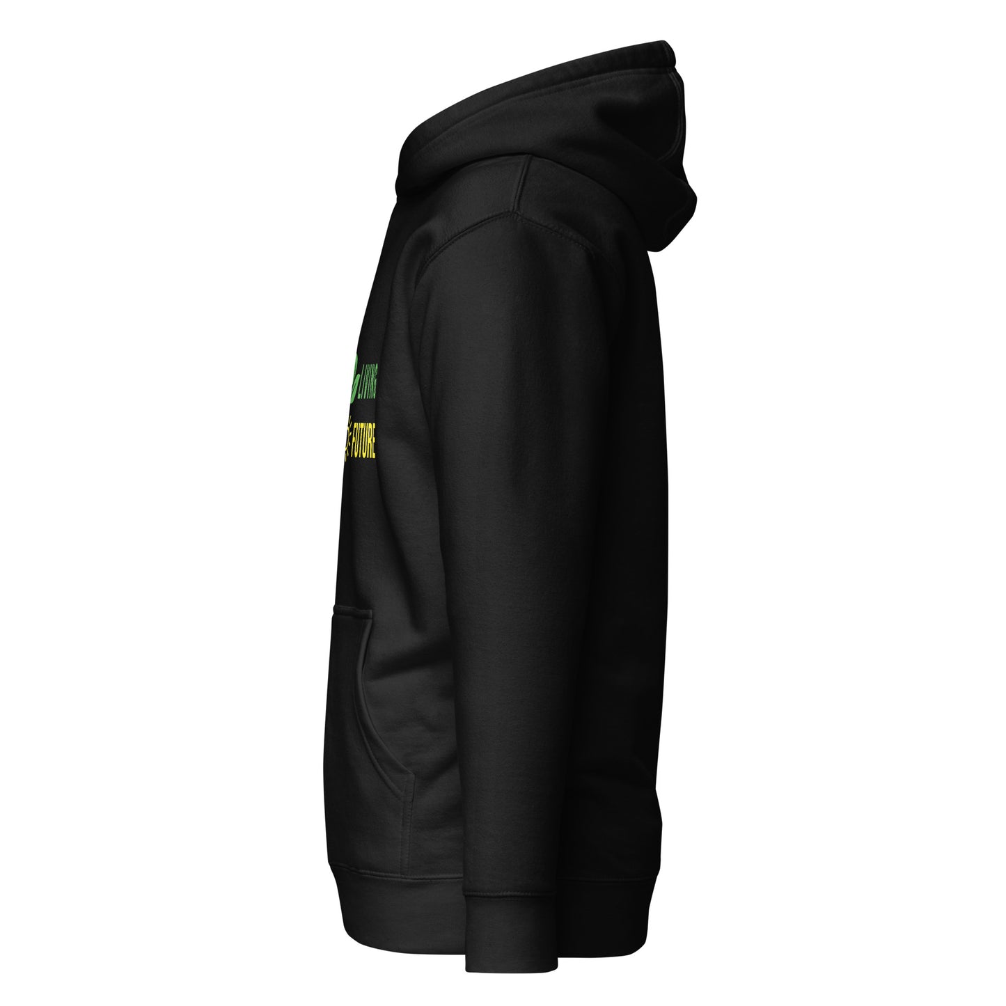 Green Living Bright Future - Sustainably Made Unisex Hoodie