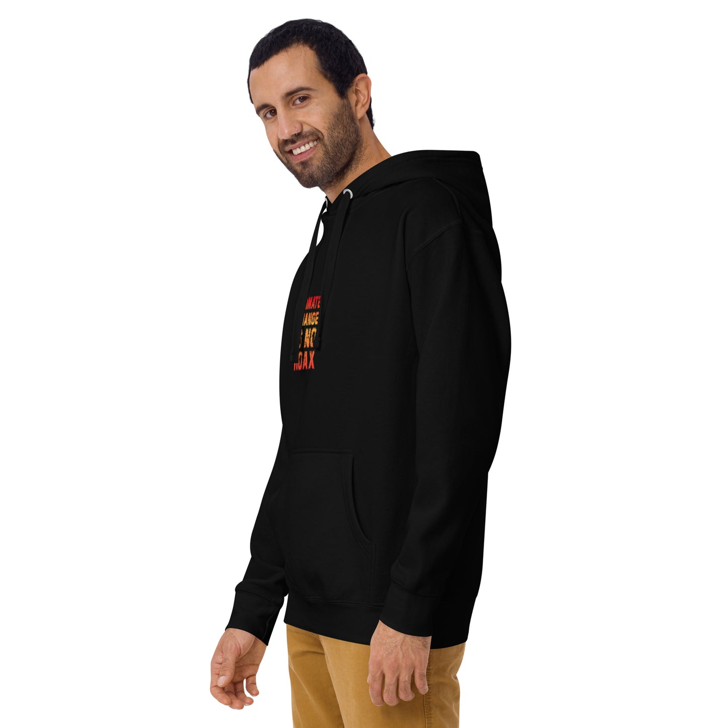 Climate Change Is No Hoax - Sustainably Made Unisex Hoodie