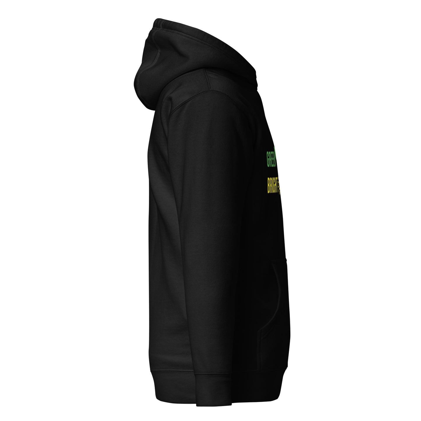 Green Living Bright Future - Sustainably Made Unisex Hoodie