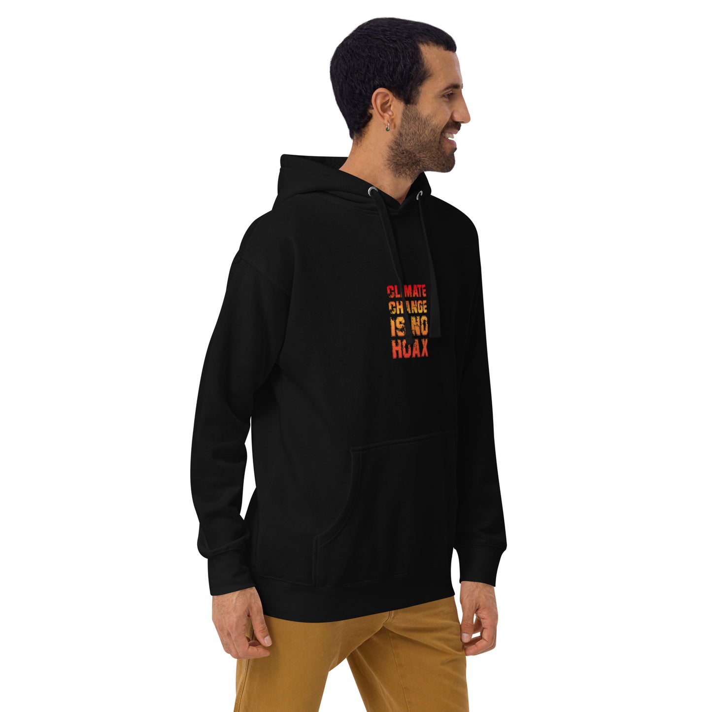 Climate Change Is No Hoax - Sustainably Made Unisex Hoodie