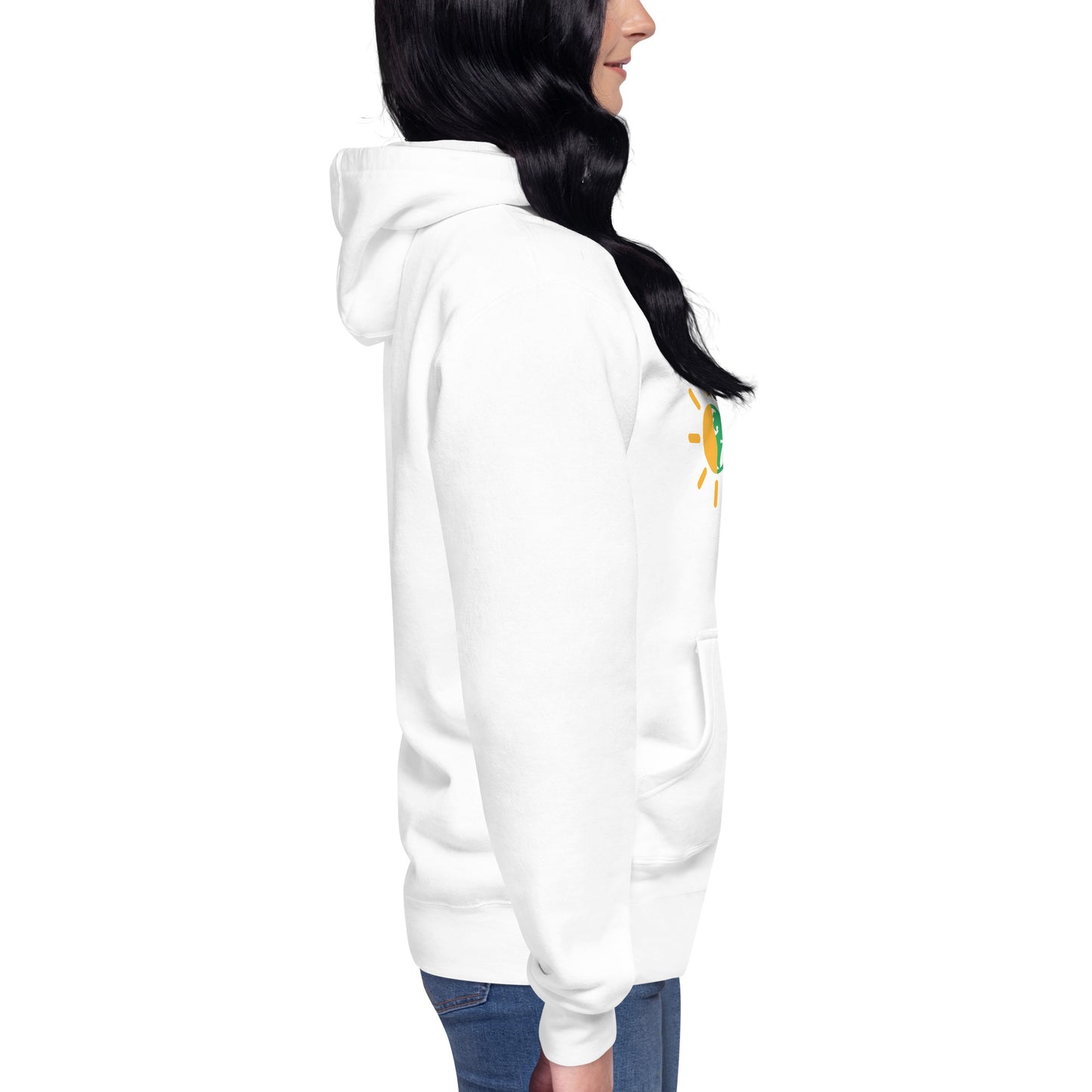 The Time For Action - Sustainably Made Unisex Hoodie