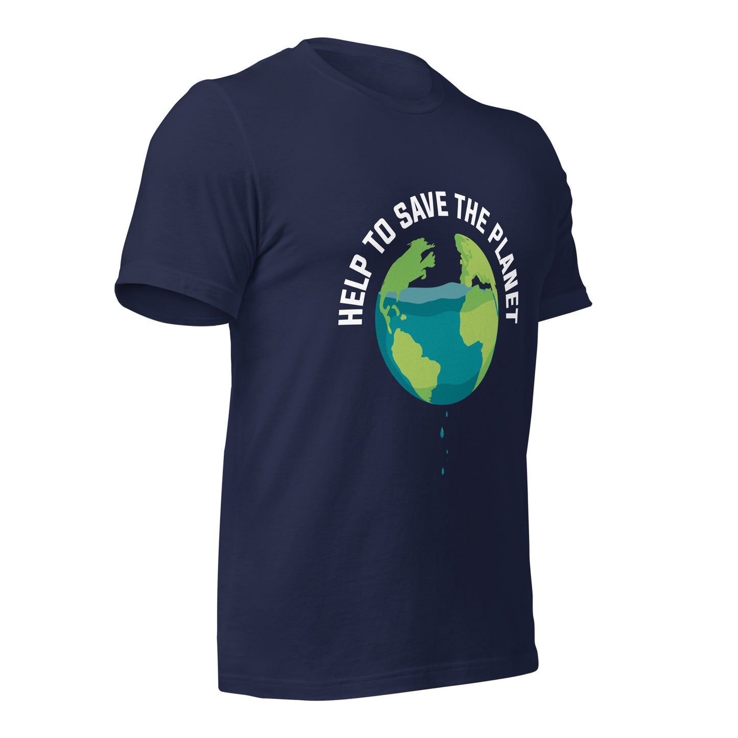 Help To Save The Planet - Sustainably Made Unisex t-shirt