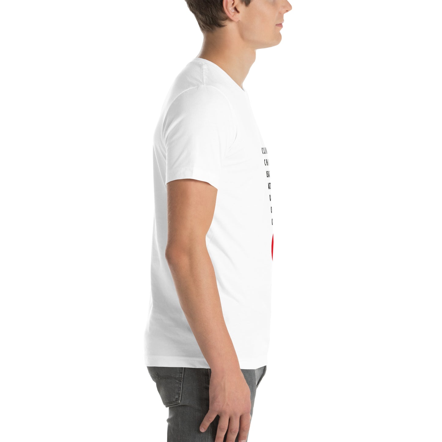 Climate Change Is a Threat - Sustainably Made Unisex t-shirt