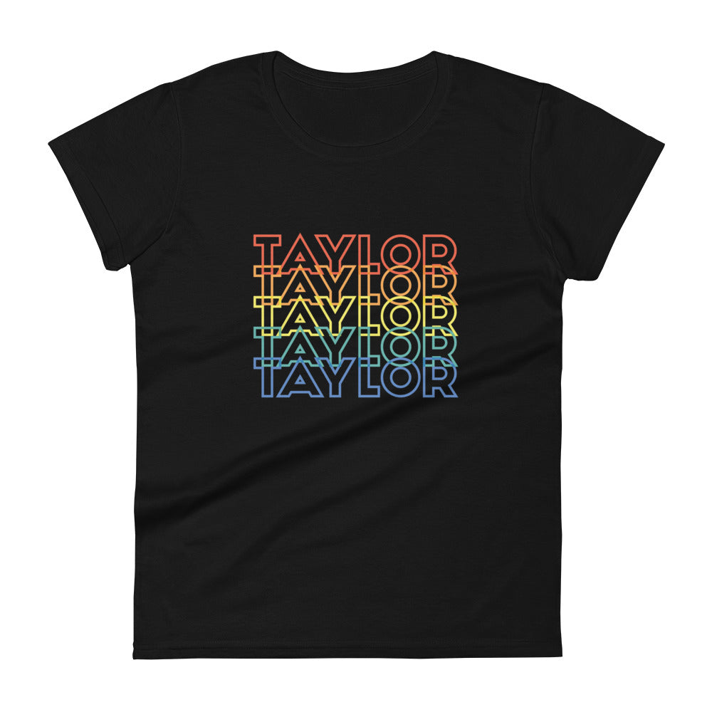 Taylor - Inspired By Taylor Swift - Sustainably Made Women’s Short Sleeve Tee