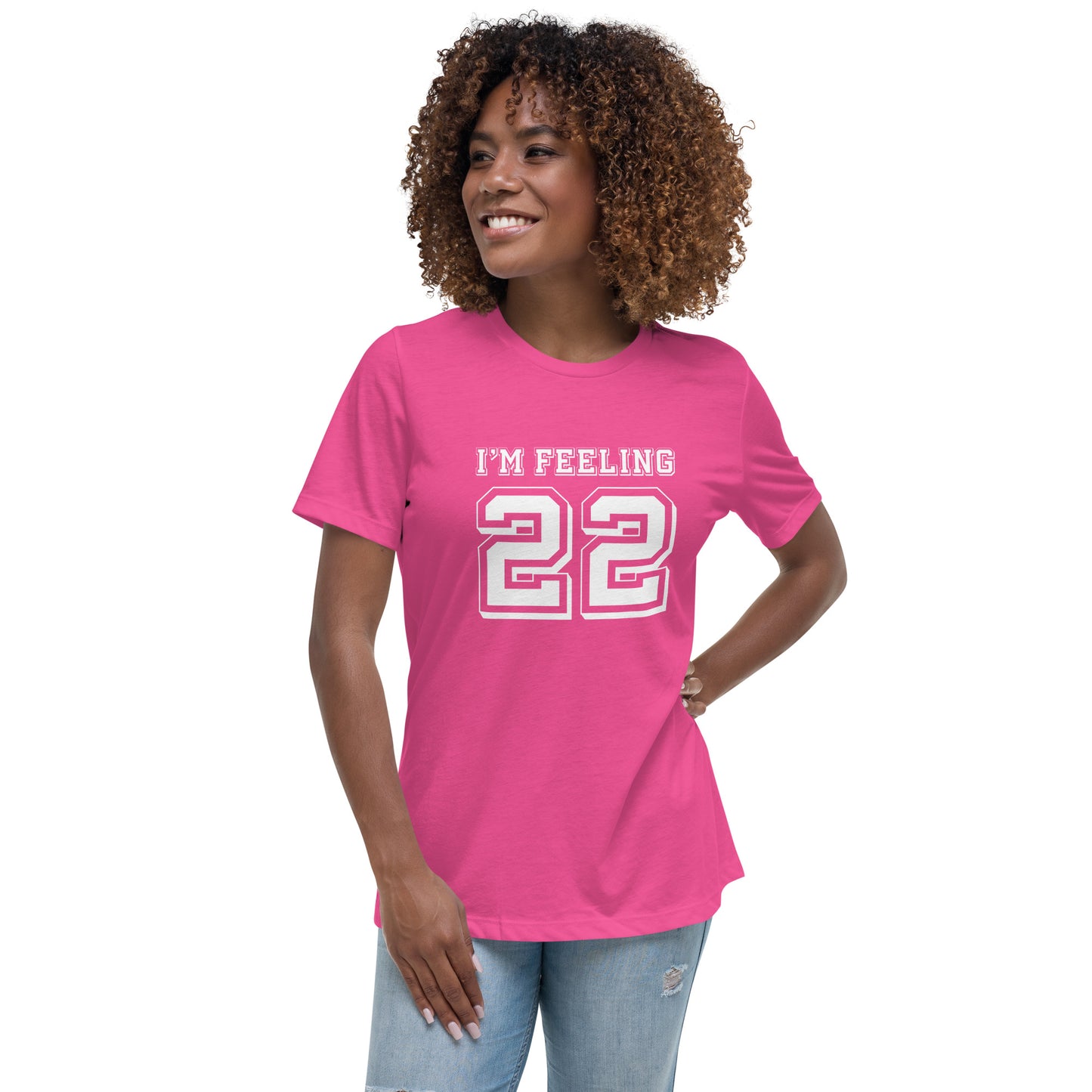 22 - Inspired By Taylor Swift - Sustainably Made Women's Relaxed T-Shirt