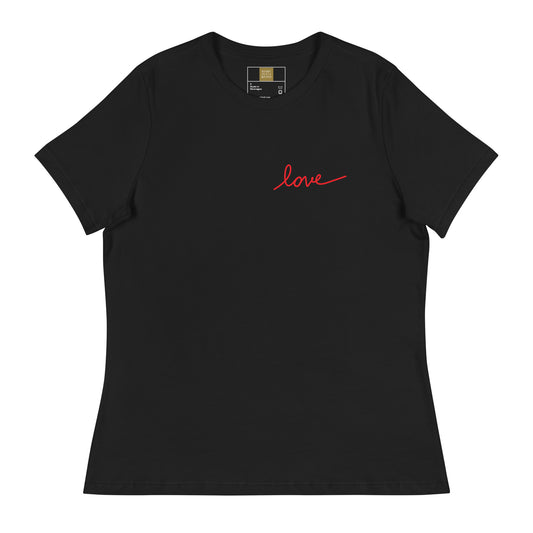 Love - Sustainably Made Women’s Short Sleeve Tee