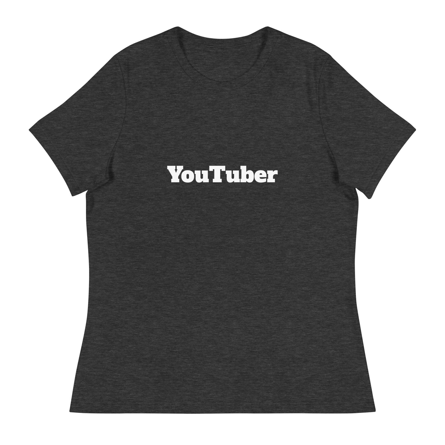 YouTuber - The Job Collection - Sustainably Made Women's Relaxed T-Shirt