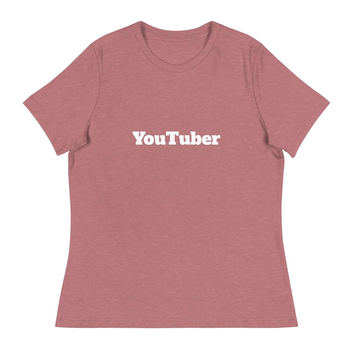 YouTuber - The Job Collection - Sustainably Made Women's Relaxed T-Shirt