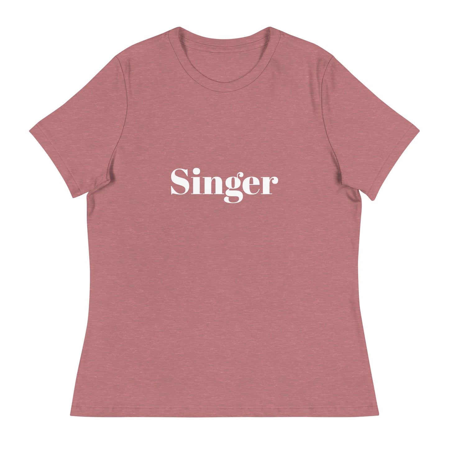 Singer - The Job Collection - Sustainably Made Women's Relaxed T-Shirt