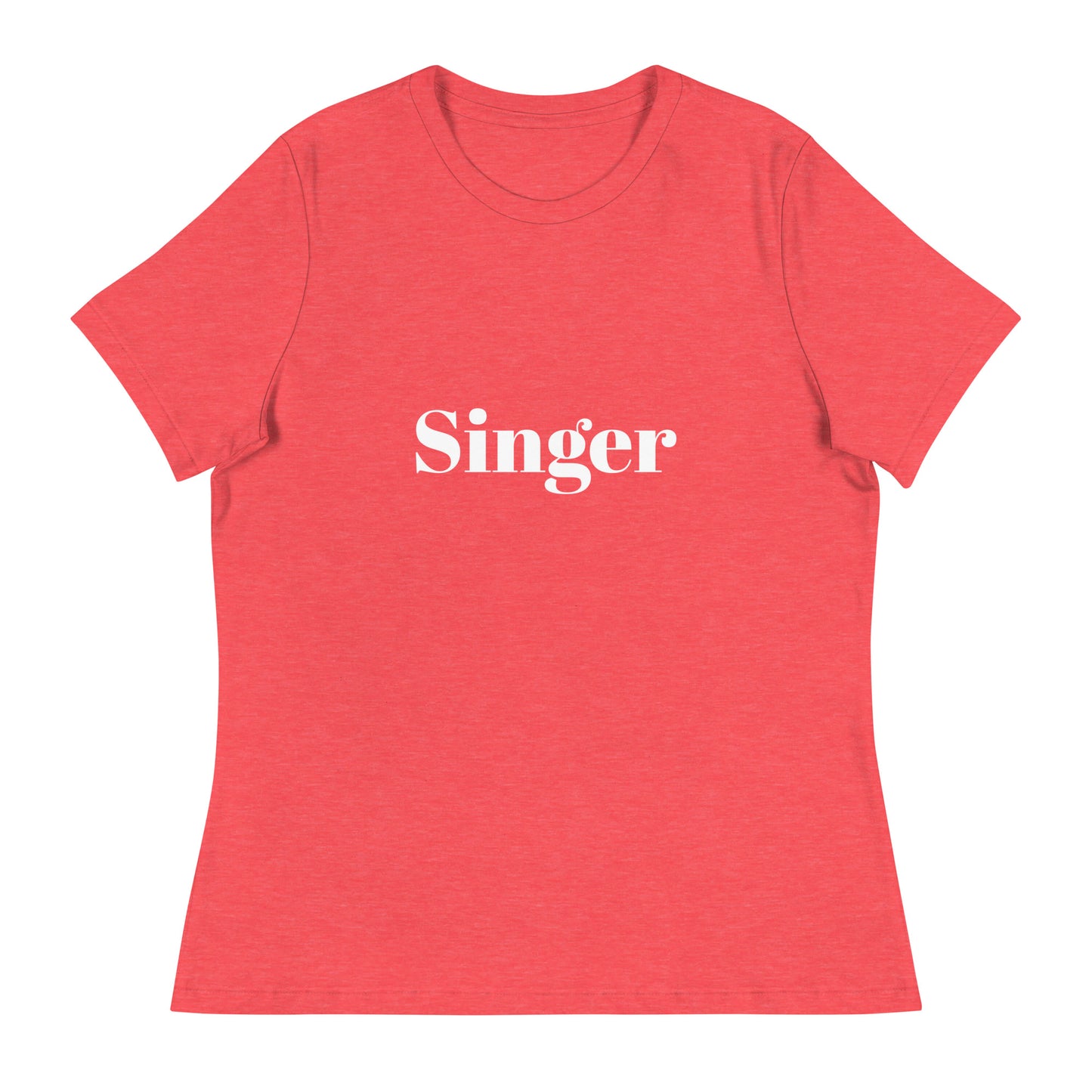 Singer - The Job Collection - Sustainably Made Women's Relaxed T-Shirt