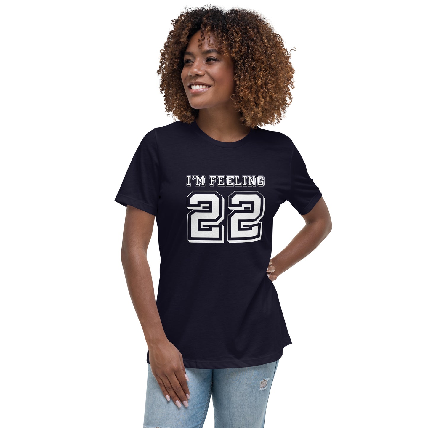22 - Inspired By Taylor Swift - Sustainably Made Women's Relaxed T-Shirt