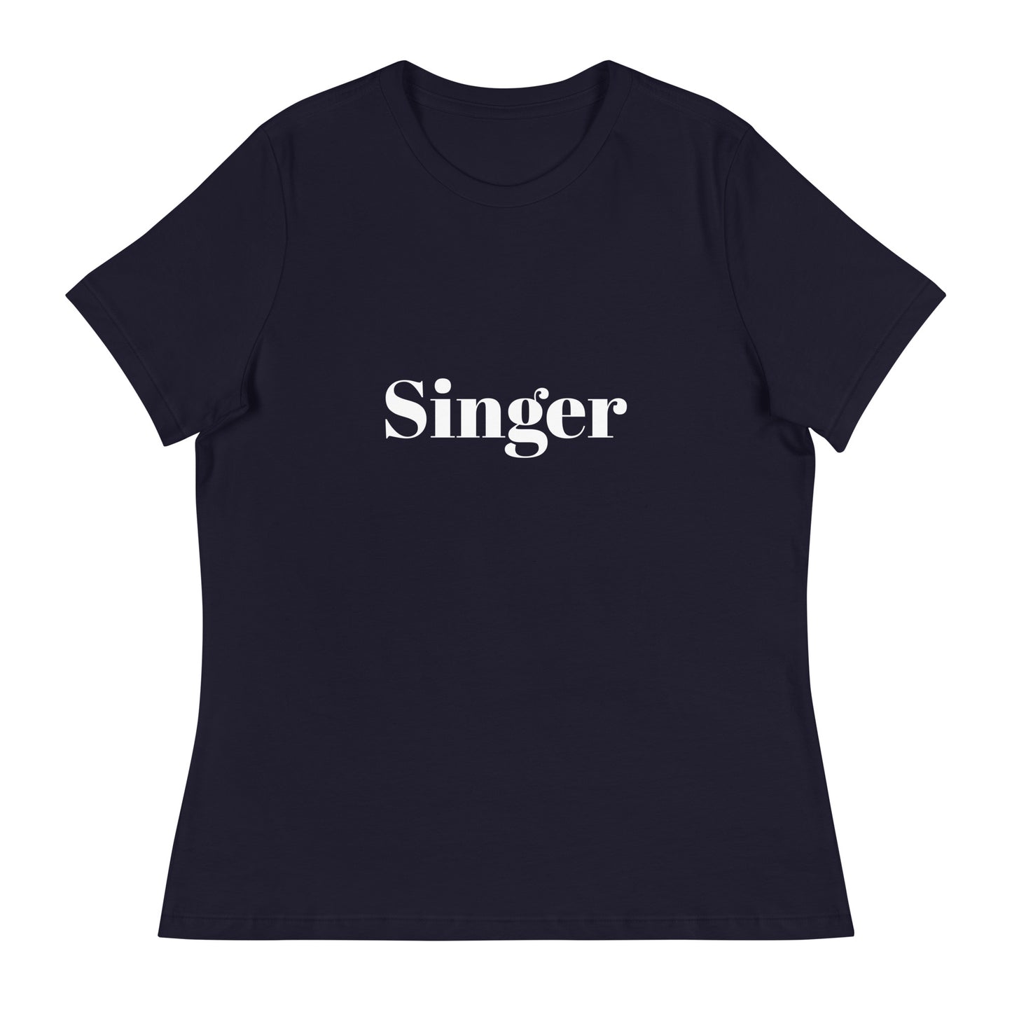 Singer - The Job Collection - Sustainably Made Women's Relaxed T-Shirt