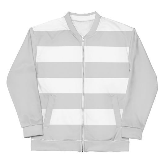 Sailor light grey sustainable bomber jacket