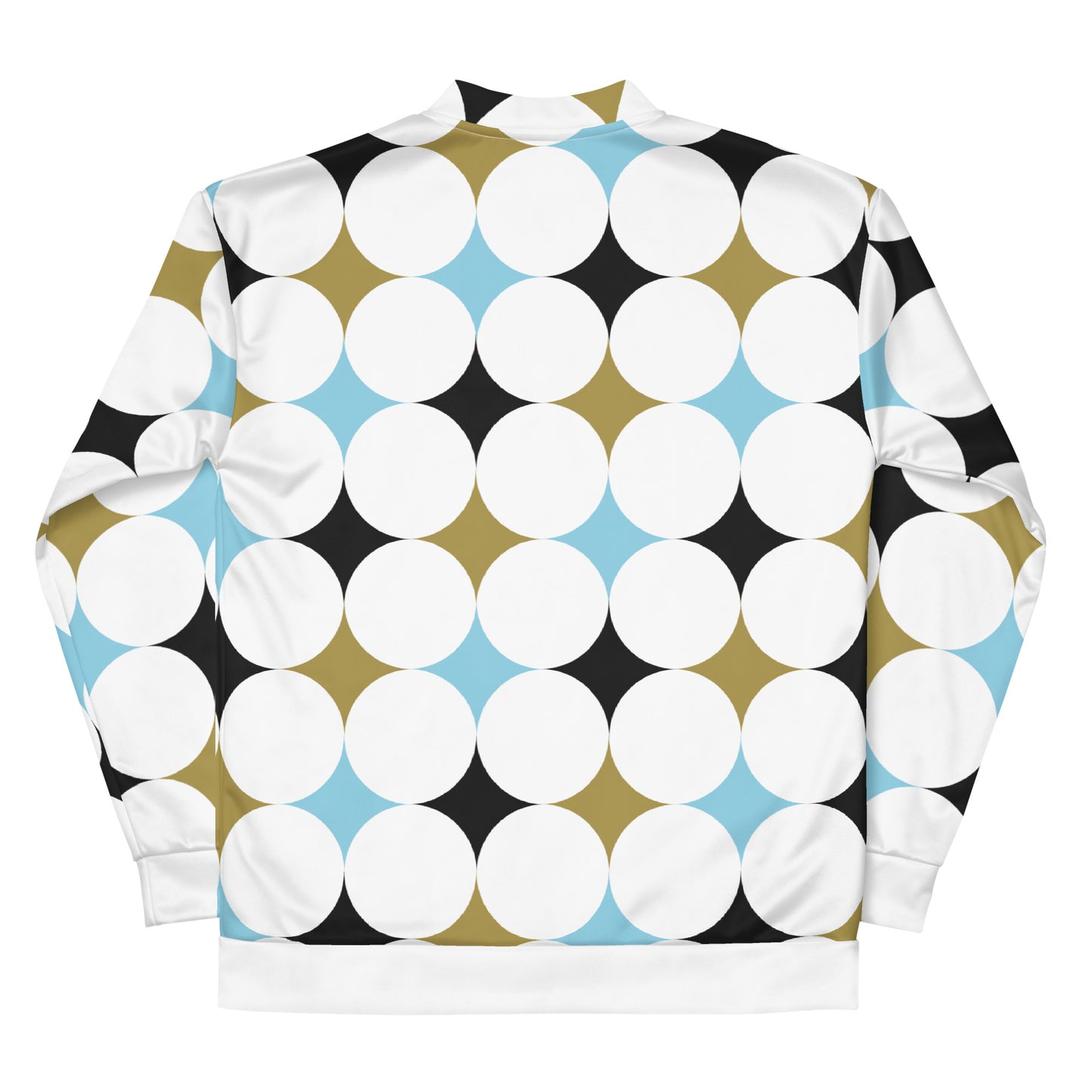 Eco friendly all over print bomber jacket