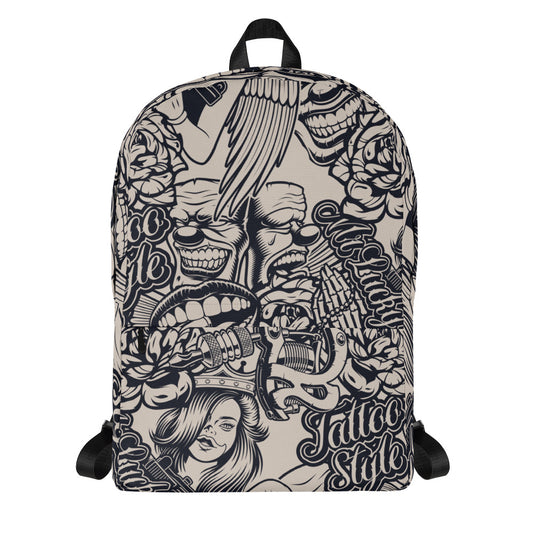 Tattoo Style - Sustainably Made Backpack