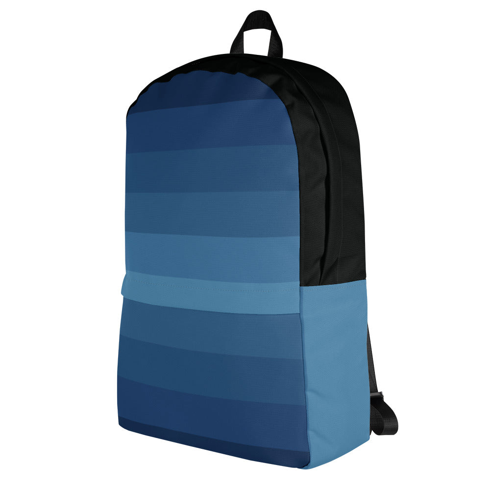 Gradient Blue - Sustainably Made Backpack