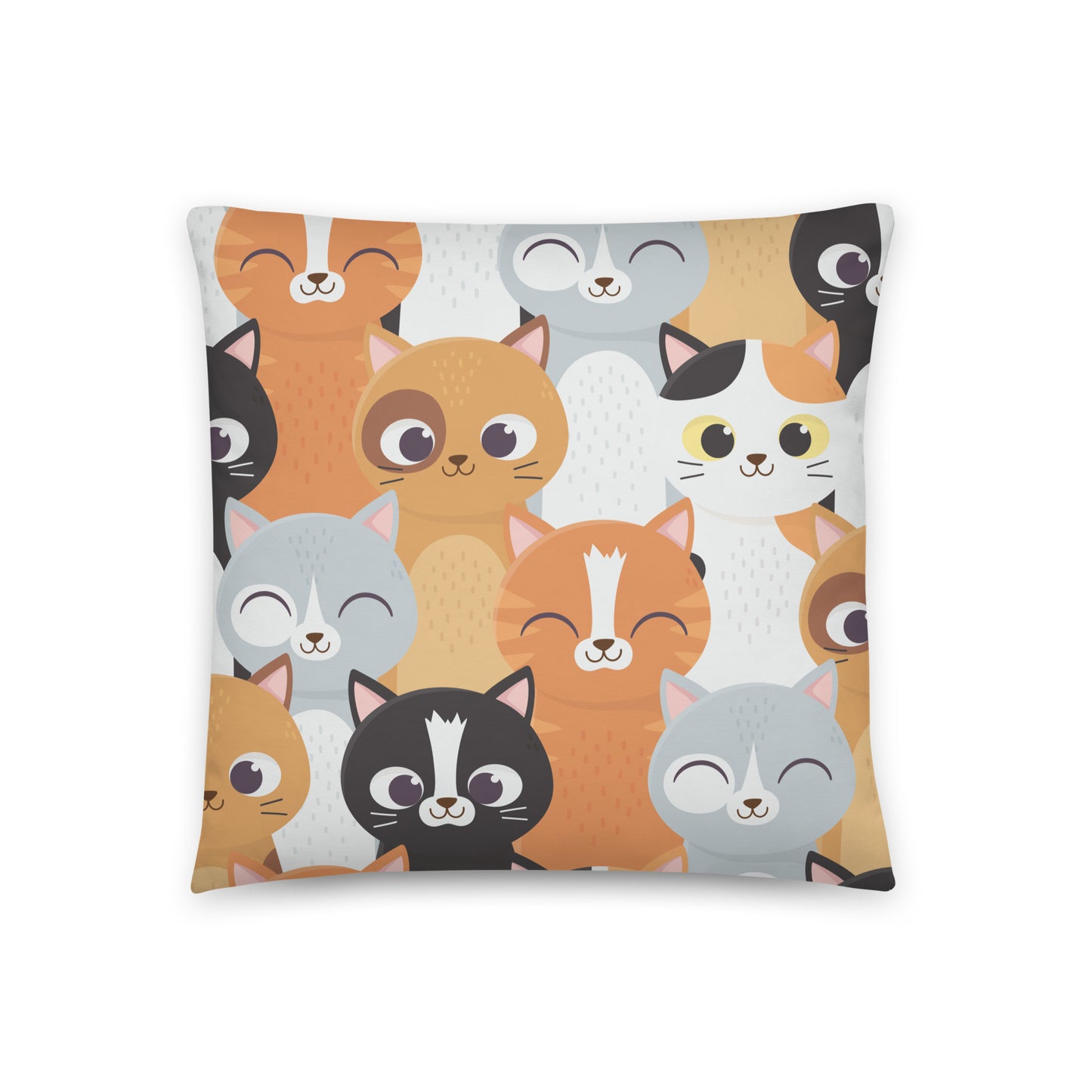 Cats Family - Sustainably Made Pillows