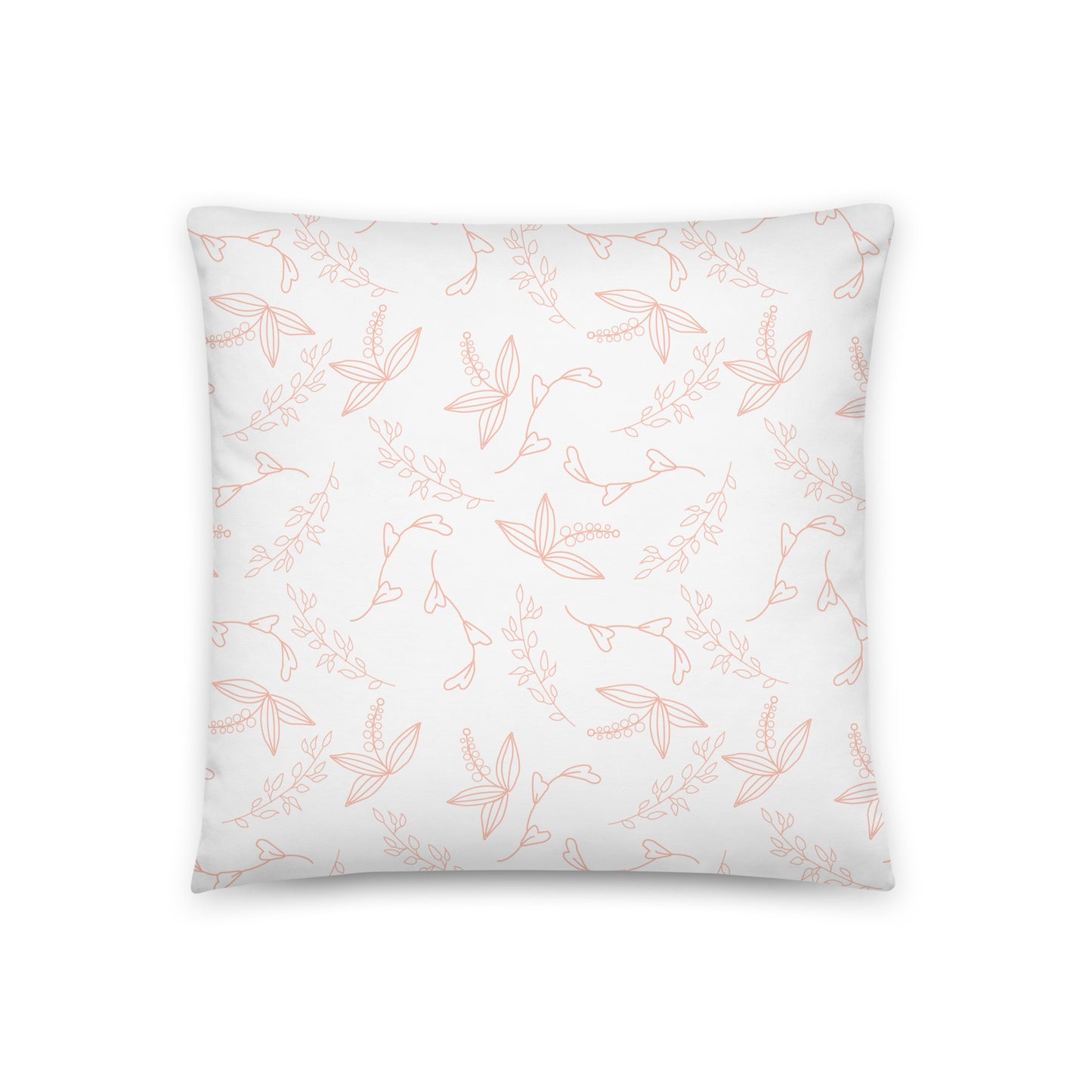 White Floral - Sustainably Made Pillows