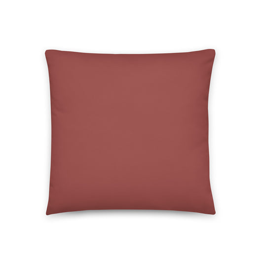 Basic Reddish Brown - Sustainably Made Pillows